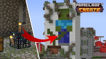 How to Move Mob Spawners | Modded Minecraft (Create Mod 1.19.2) | Northern Lights SMP 2.0 E02