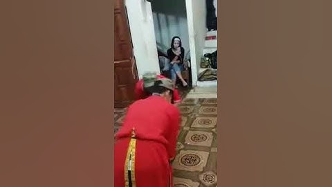 tiết mục múa gà trong lễ cấp sắc dân tộc dao