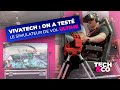 Le niveau ultime de simulation on a dcouvert un simulateur de vol impressionnant  vivatech