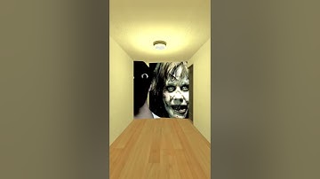 Scary nextbots chase me in liminal hotel Gmod #garrysmod #nextbots #gmod #gmodnextbots #shorts