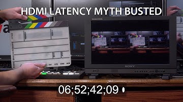 HDMI Latency Myth Busted