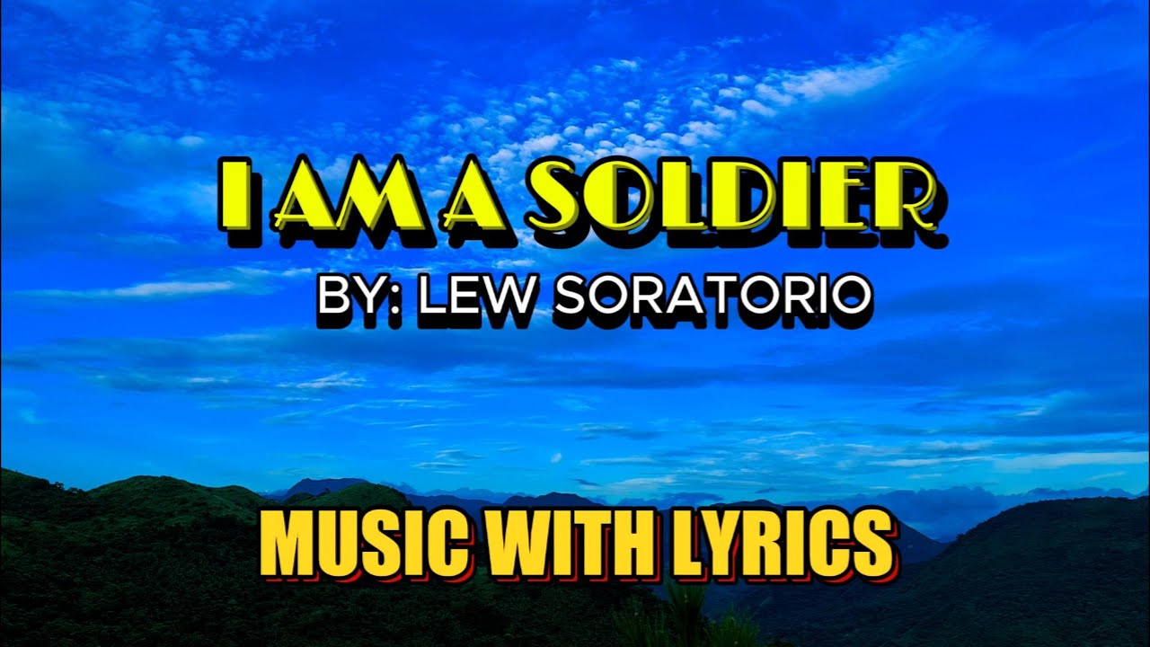 Lord Soriano Sings "I Am A Soldier" - A Timeless OPM Love Song With Lyrics Lord Soriano Sings "I Am A Soldier" - A Timeless OPM Love Song With Lyrics