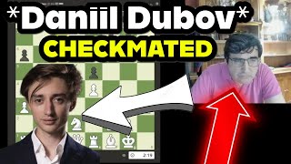 Daniil Dubov Vs Vladimir Kramnik [CHECKMATED BY THE CHAMP]