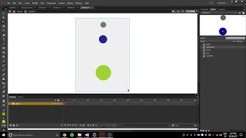 Nested symbols in Adobe Animate: Small solar system