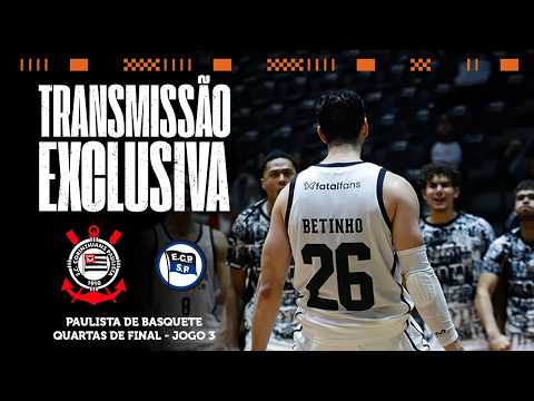 CORINTHIANS 82 X 65 PINHEIROS | PAULISTA DE BASQUETE 2026 | QUARTAS DE FINAL - JOGO 3
