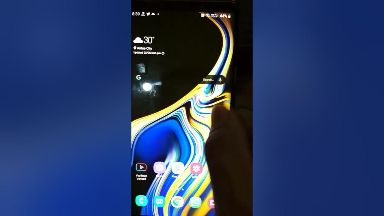 Samsung Galaxy Note 9 Screen Issue Fix (workaround) with OLED Saver App