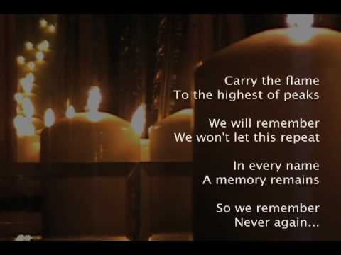 Holocaust Memorial Day - Never Again - Juliana Meyer - YouTube