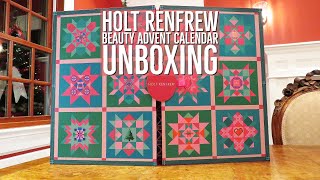 Holt Renfrew Beauty Advent Calendar Unboxing