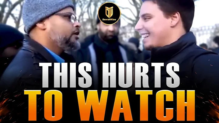 Polish Christian Responds with Nervous Laughter | Hashim | Speakers Corner