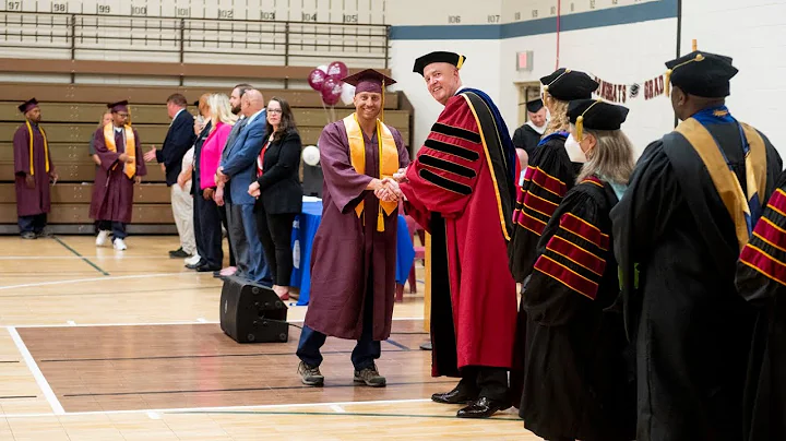Inmate graduates discuss the opportunities afforde...