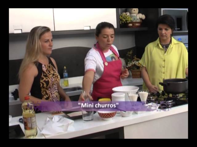 APRENDA A FAZER MINI CHURROS PARTE I