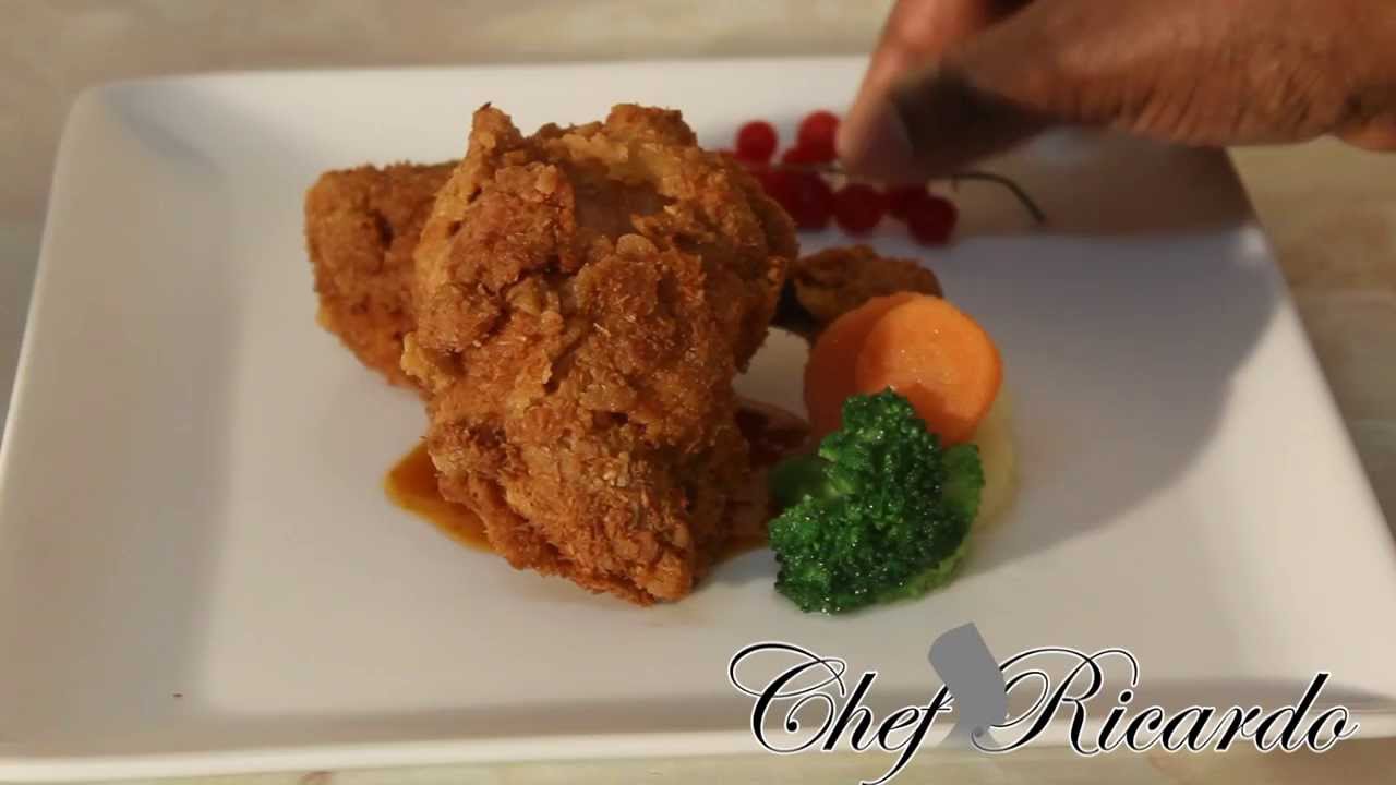 Coconut Fried Chicken Recipe | Recipes By Chef Ricardo | Chef Ricardo Cooking