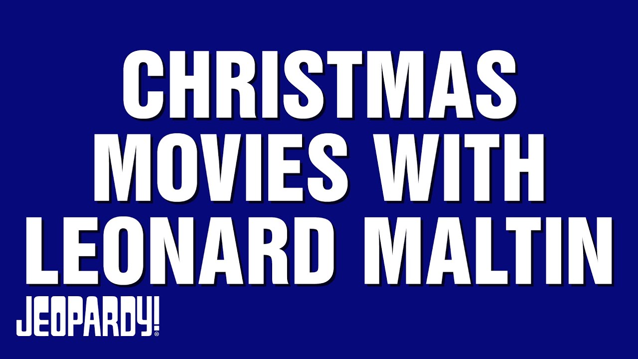 Leonard Maltin Talks Movies | JEOPARDY! - YouTube