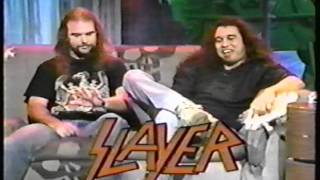 slayer interview at headbangers ball