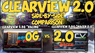 Clearview 2.0 "Racer"  vs.  Clearview (1.0) Racing