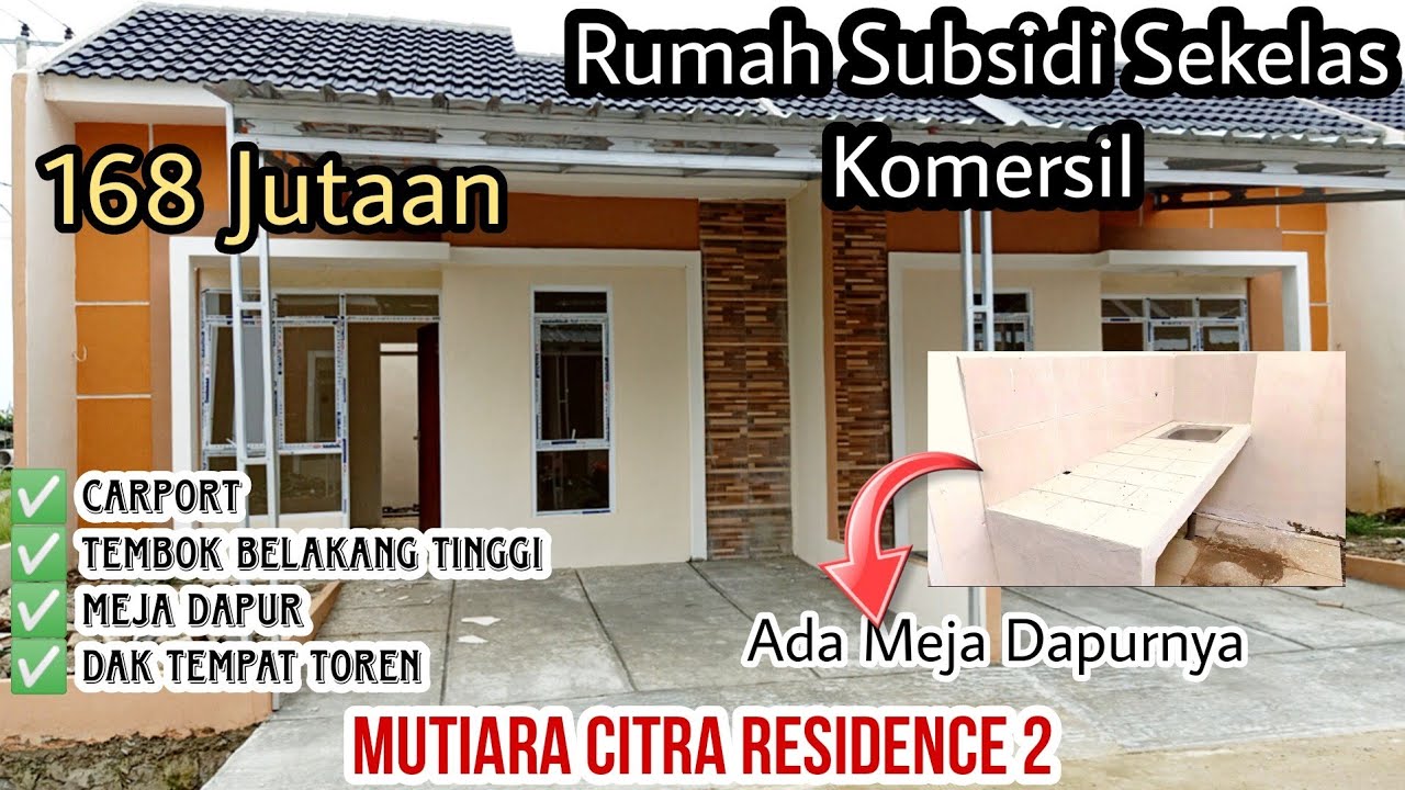 Review Rumah Subsidi Murah Sekelas Komersil Di Cikarang Bekasi Type 26/60 |Mutiara Citra Residence