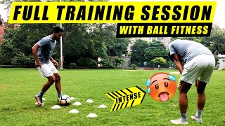 Pre-Season Training Session l Full Individual Training Session For Footballers