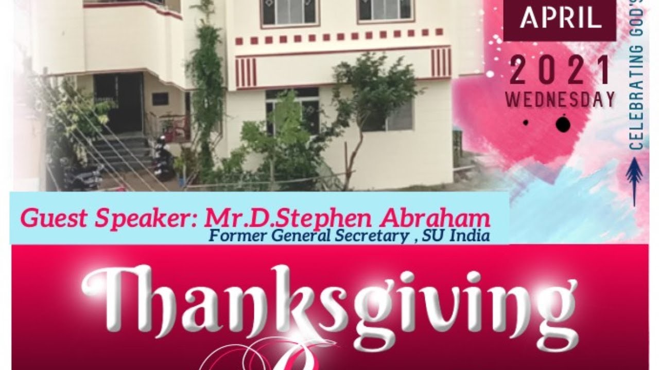 SPECIAL THANKSGIVING PRAYER - YouTube