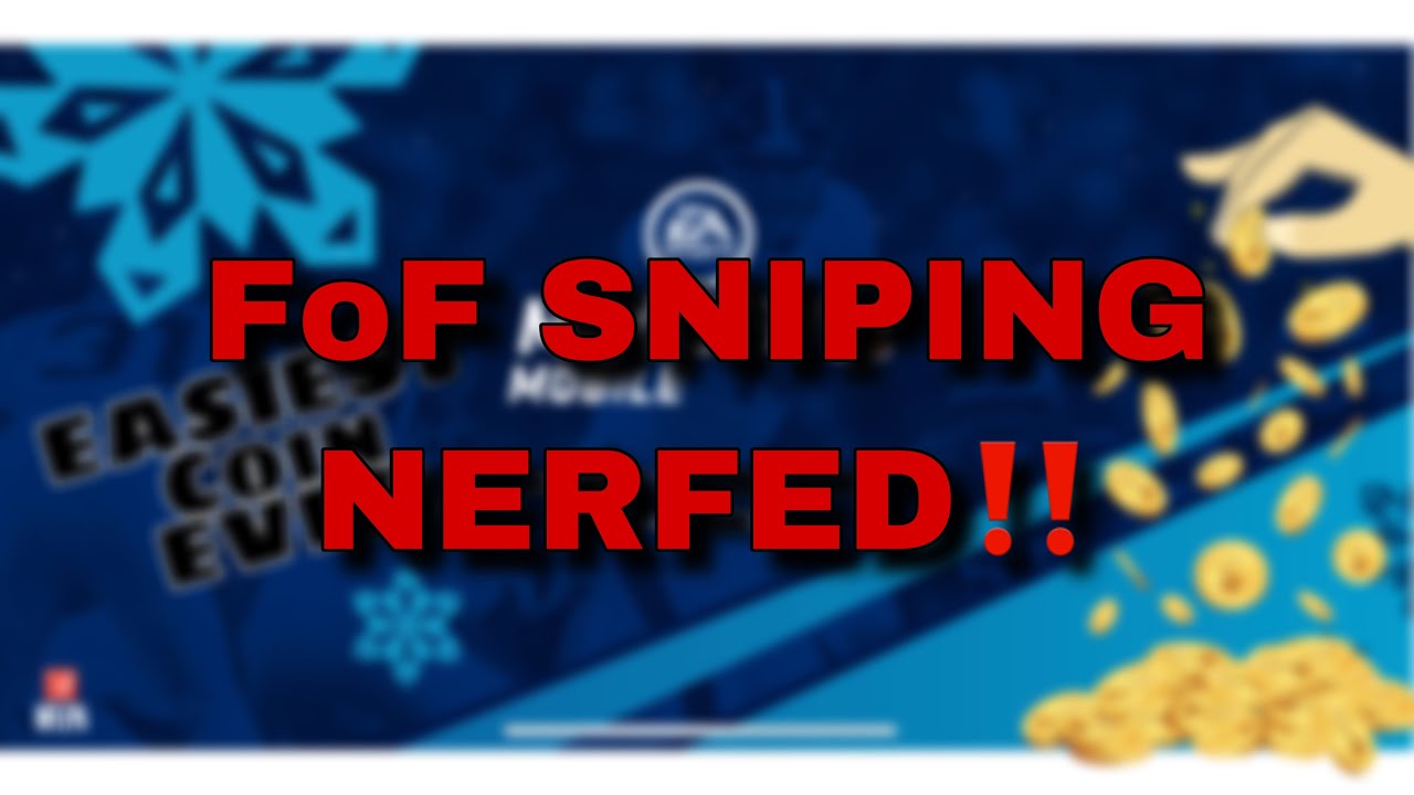 FoF Sniping method update‼️ | Madden Mobile 20
