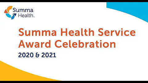 2020 & 2021 Summa Health Service Award Celebration