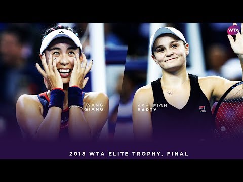 Wang Qiang vs. Ashleigh Barty | 2018 WTA Elite Trophy Final | WTA Highlights