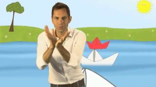 Video thumbnail of "Rémi Guichard, la star des petits chante "Bateau sur l'eau""