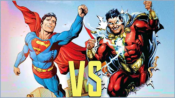 Is Shazam more powerful than Superman?