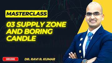 🚀3 Supply Zone Validation and Boring Candle Master Trader Class Dr. R Ravi  Kumar