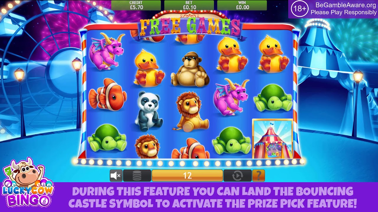 Fluffy Fairground Slot Review by Lucky Cow