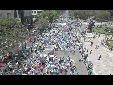En calles de la Ciudad de México se escucha el grito de "Sí a la Vida"
