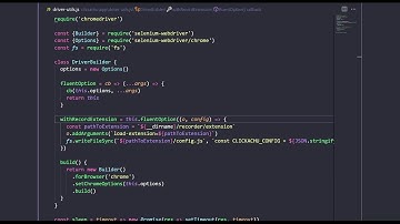 Практика JS Node Vue Electron. 11 Clickachu. Дополнительные настройки selenium Driver Builder