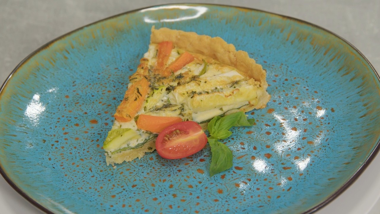 Micile Vedete in Bucatarie – Quiche cu dovlecel, morcovi si spanac cu Chef Jakob Hausmann