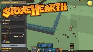 Building The New Wall - Stonehearth Alpha 19 Gameplay - Part 12