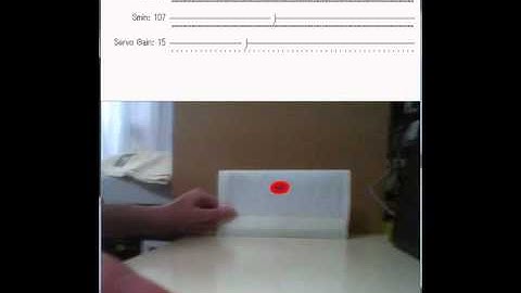 小型無線LANカメラとmbedで物体追跡をやってみた。(PC側画面)