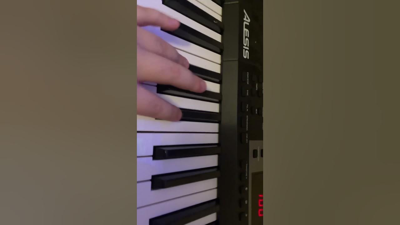 How To Play Minecraft Theme Song On Piano How to play Minecraft theme song on electric piano - YouTube