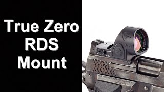 Famous Wilson's True Zero RDS Mount Profile