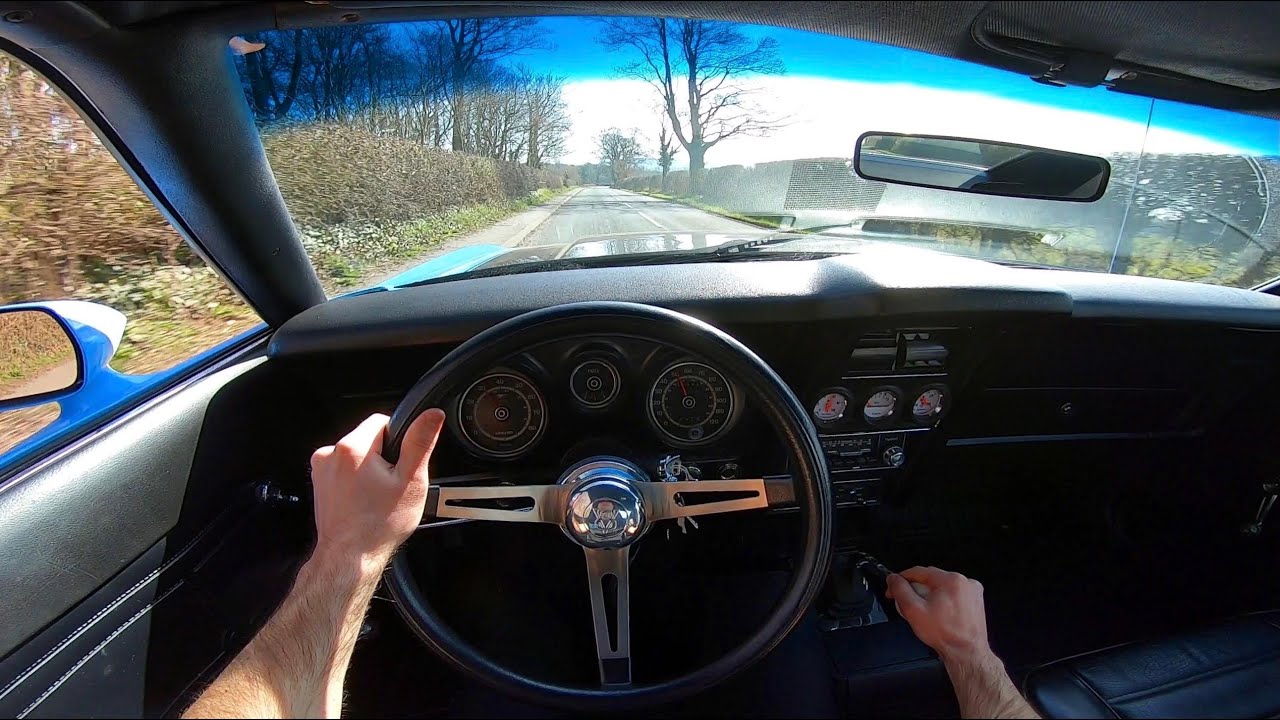 1971 Ford Mustang Fastback 351 V8 Boss Recreation 4 Speed Manual - POV Test Drive & Walk-around