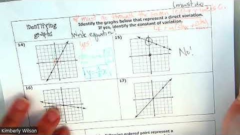Alg Direct Variation Lesson Video