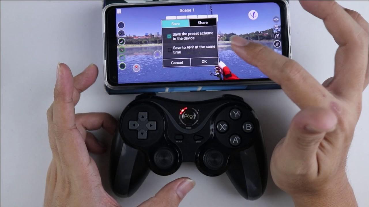 main ultimate fishing android pake stik gamepad ipega 9128 - YouTube