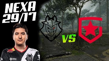 CSGO POV G2 NEXA (29/17) VS GAMBIT ANCIENT IEM Summer 2021 13.06.21!