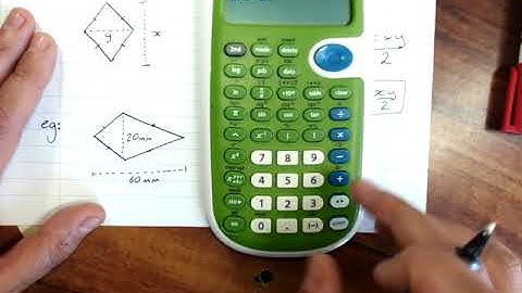 Area of special quadrilaterals