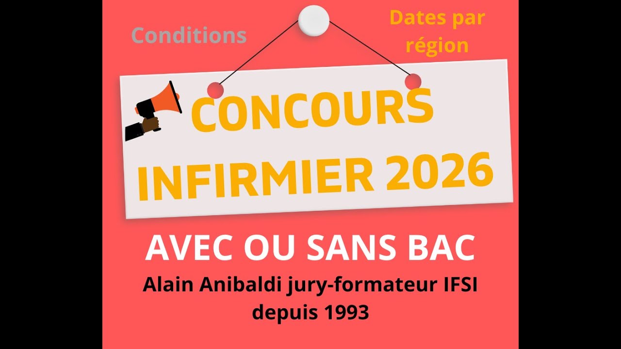 Devenir infirmière en 2025 avec ou sans le bac, sans limite d'âge, avec ou sans Parcoursup