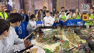 Beringen 2026 - FLL Unearthed - Hubert Robotics - Match 1 - 390 pts