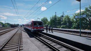 TSW4: Niddertalbahn DB BR 628 Bad Vilbel-Stockheim w/PZB