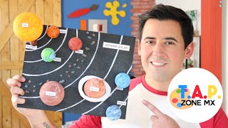Como hacer la maqueta del Sistema Solar - TAP ZONE Mx