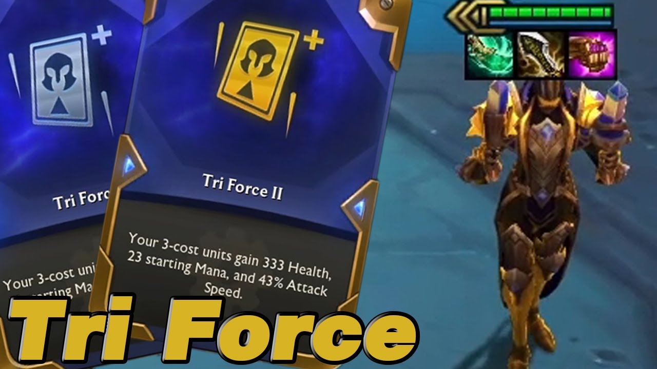 ดับเบิ้ล Tri Force (TFT Set 6.5) YouTube