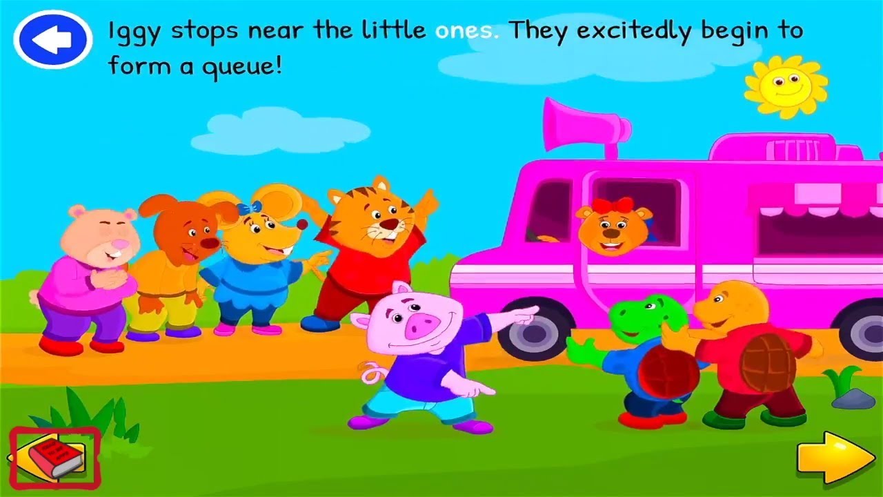 Everyone Loves the Ice Cream TruckAudio BooksRead to me storiesAnimation booksReading YouTube