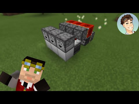 Bedrock Tutorial - TILEABLE DROPPER CLOCKS!