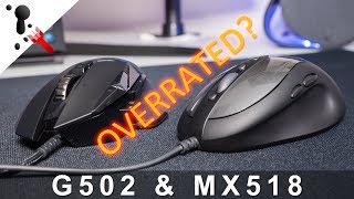 Is the Logitech G502 overrated? And MX518 Legendary thoughts