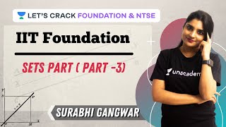 Sets (Part-3) | IIT Foundation | Foundation & NTSE | Surabhi Gangwar